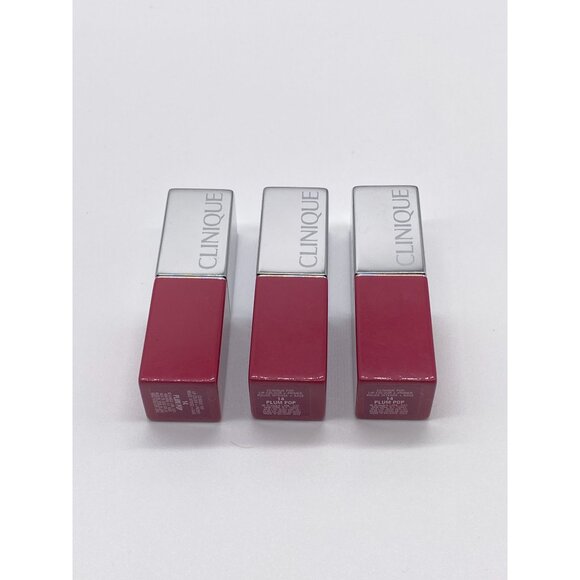 3 Clinique Pop™ Lip Colour + Primer 14 plum pop - Picture 1 of 6